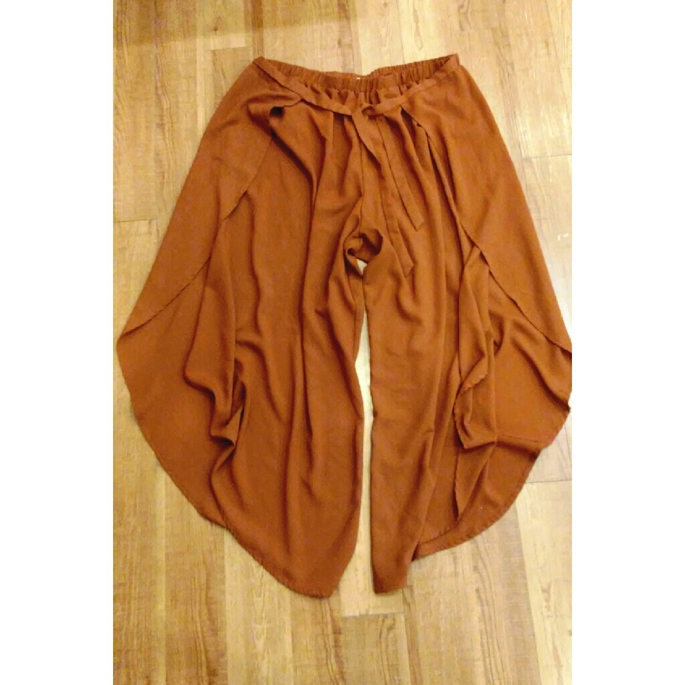COZY Casual Waist Tie Pants .